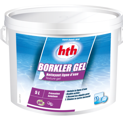 Borkler Gel - Nettoyant ligne D'eau - Bidon de 5kg